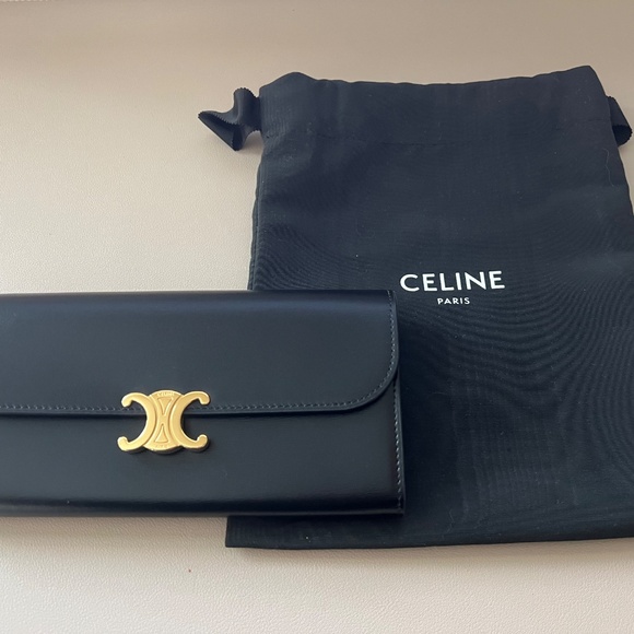 Celine Large Flap Triomphe Wallet - Picture 3 of 3